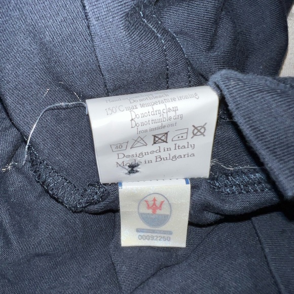 3XL Maserati Navy Blue Polo (fits large) - Picture 4 of 5